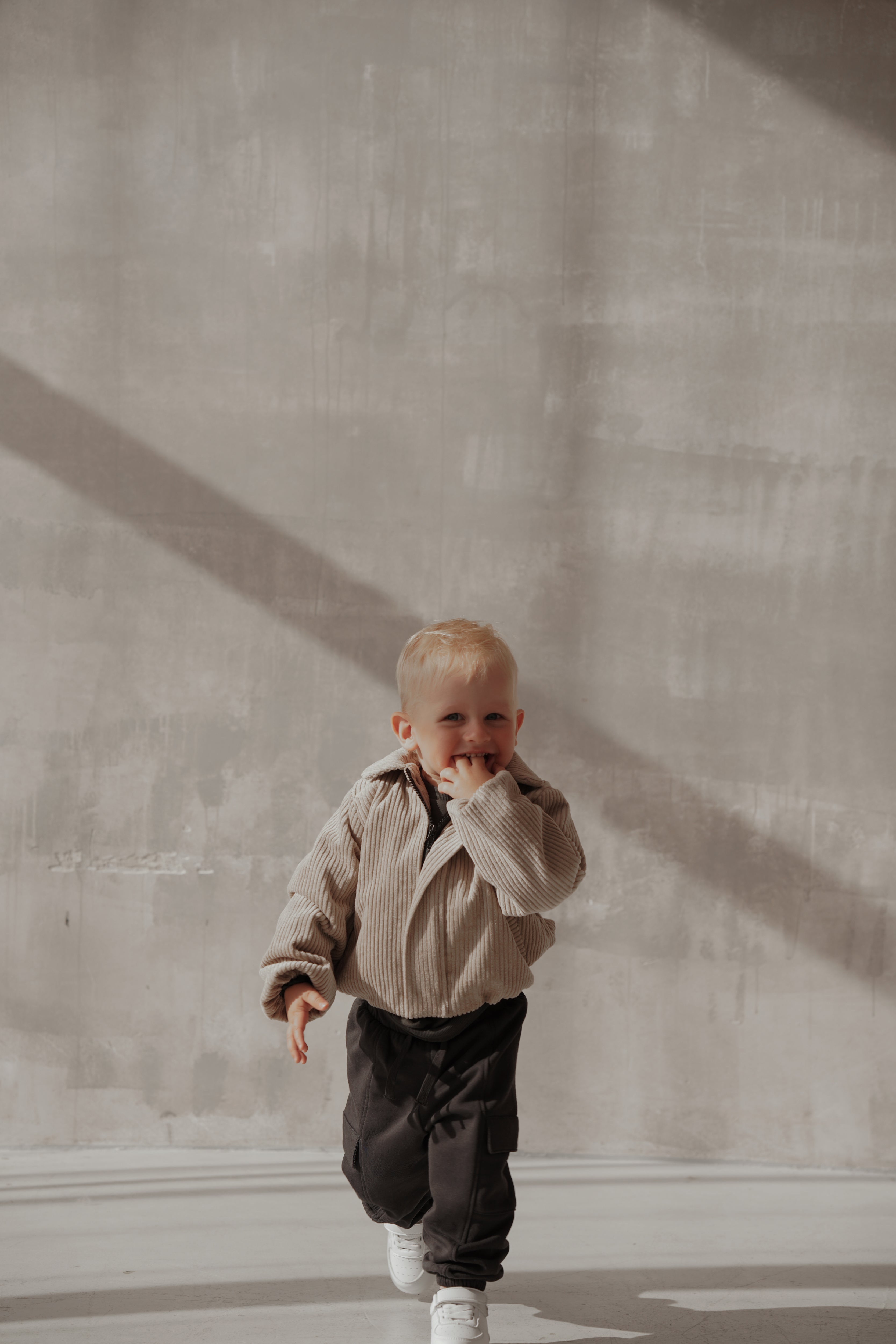 KURTKA BOMB CORD BABY SON