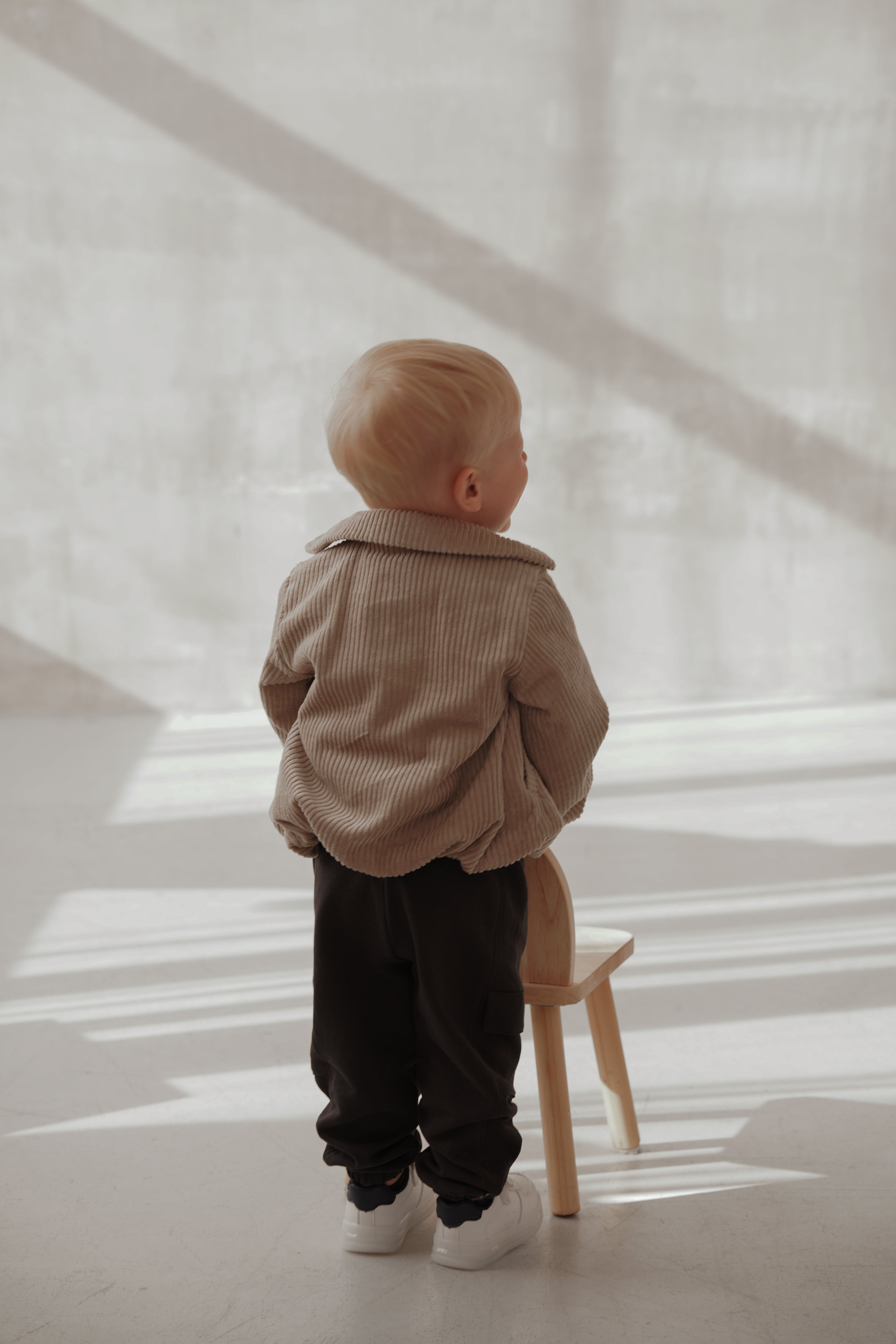 KURTKA BOMB CORD BABY SON