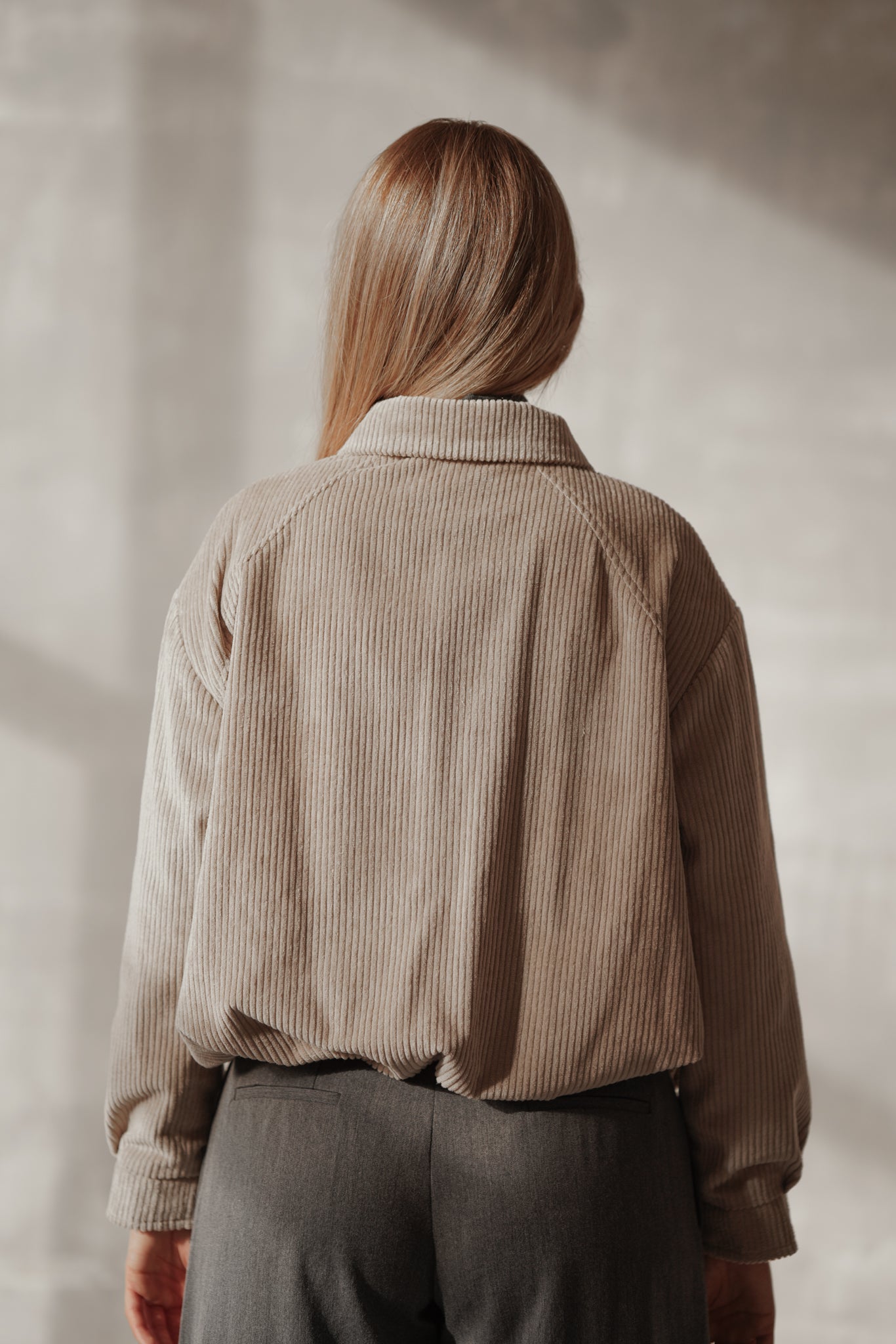 KURTKA BOMB CORD MOM