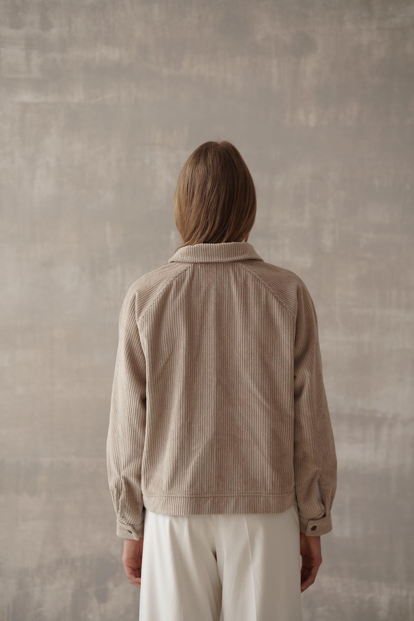 KURTKA POCKET CORD MOM